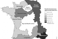 Géographie des massacres en France pendant les guerres de religions