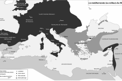 L'espace méditerranéen au milieu du XIIe s.