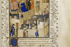 Charles VI recevant l'hommage du livre