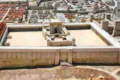 Maquette du Second Temple de Jérusalem.