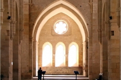 Photographie de l'abbaye de Noirlac (Cher, France)