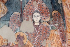 Représentation du séraphin à six ailes Eglise Mâr Tâdros saint Théodore, Behdidât , Liban)