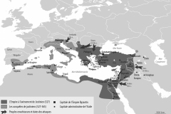 Byzantine Empire at its greatest extent © SA, CERHIO