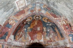 Representation of the Deesis, church of Mar Todros - St Theodore (Behdidat - Lebanon) © Charles Chémaly