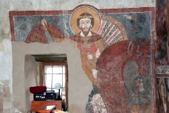 Representation of Saint Theodore, church of Mar Todros - St Theodore (Behdidat - Lebanon) © Charles Chémaly