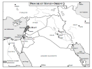 Map of the Middle East