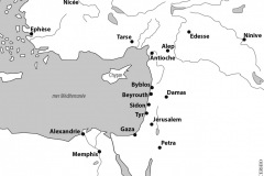 خريطة البطريركية الأنطاكية  سيريو