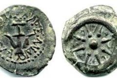 نقود حشمونية. الكسندر جانايوس (103-76 ب.س. أو)