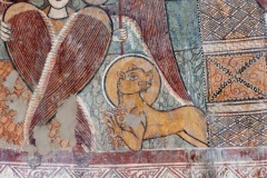 تصوير لرمز القديس مرقص –  القديس تيودور (بحديدات – لبنان) شارل شمالي