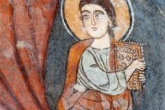 تصوير لرمز متى في كنيسة مار تودروس  القديس تيودور (بحديدات – لبنان) شارل شمالي