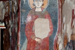 Representation of Saint Stephen, church of Mar Todros - St Theodore (Behdidat - Lebanon) © Charles Chémaly